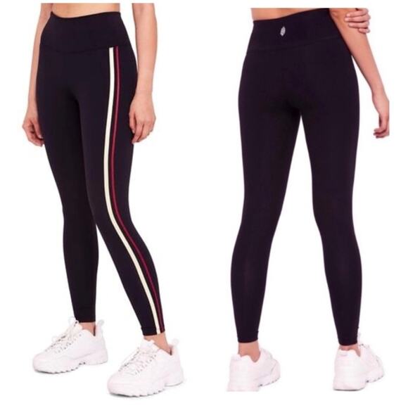 Free People Side Stripe Leggings high waisted - Picture 1 of 13